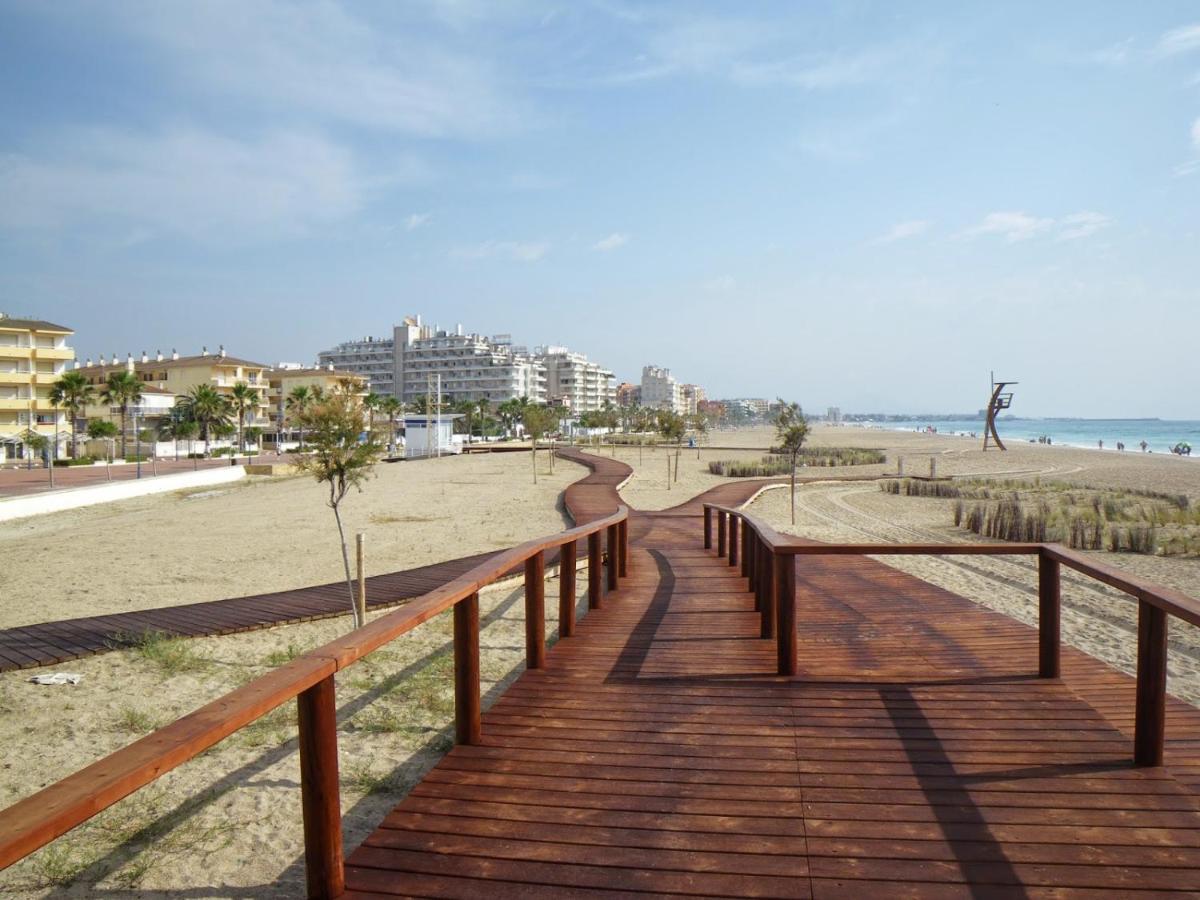 Апартаменты Atico-Duplex En Urb. Penismar En 1ª Linea De Playa Пеньискола Экстерьер фото