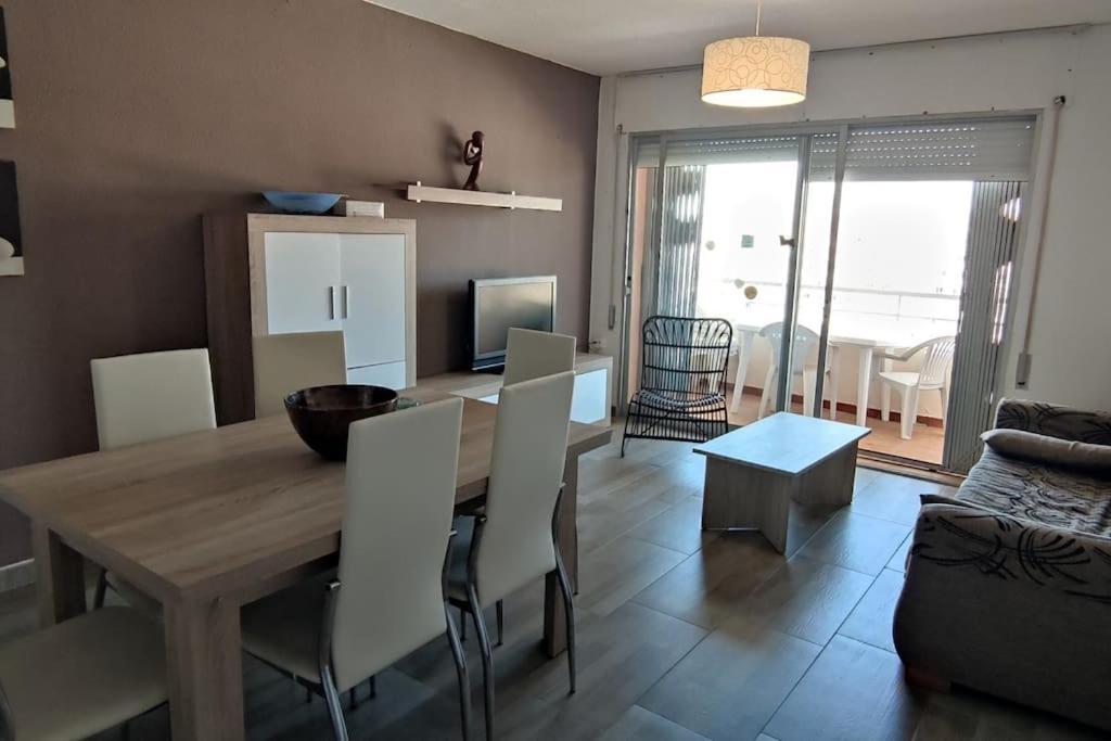 Апартаменты Atico-Duplex En Urb. Penismar En 1ª Linea De Playa Пеньискола Экстерьер фото