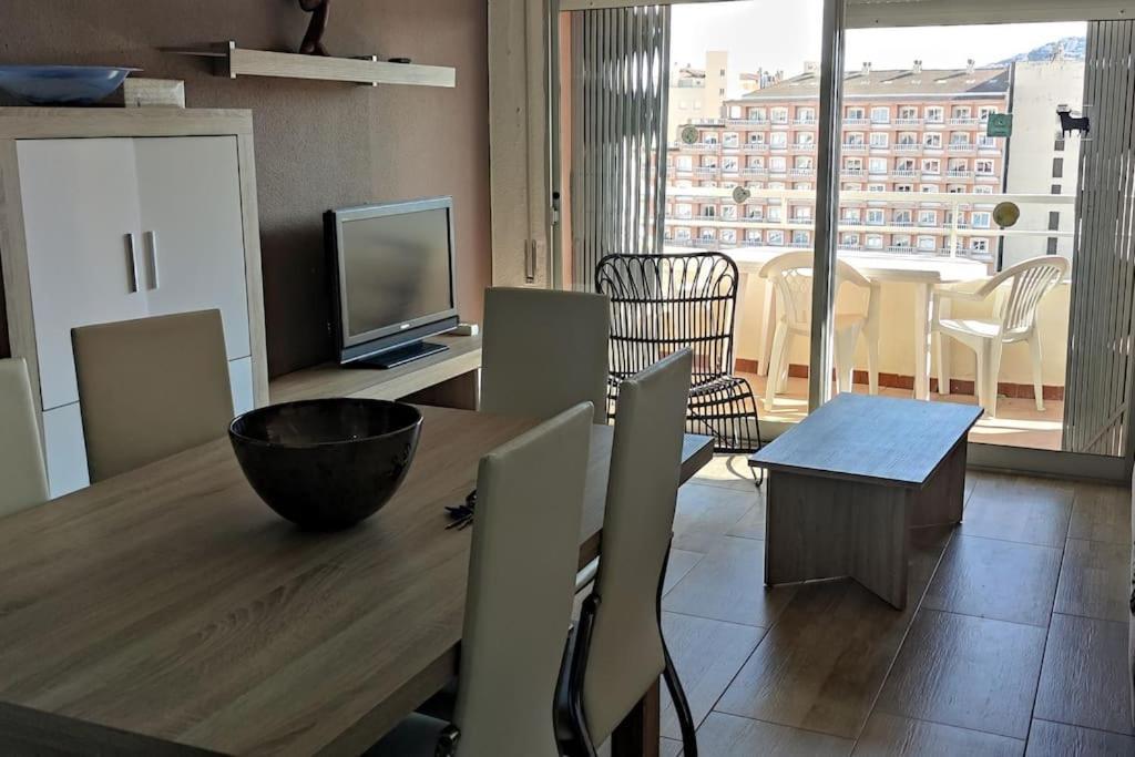 Апартаменты Atico-Duplex En Urb. Penismar En 1ª Linea De Playa Пеньискола Экстерьер фото