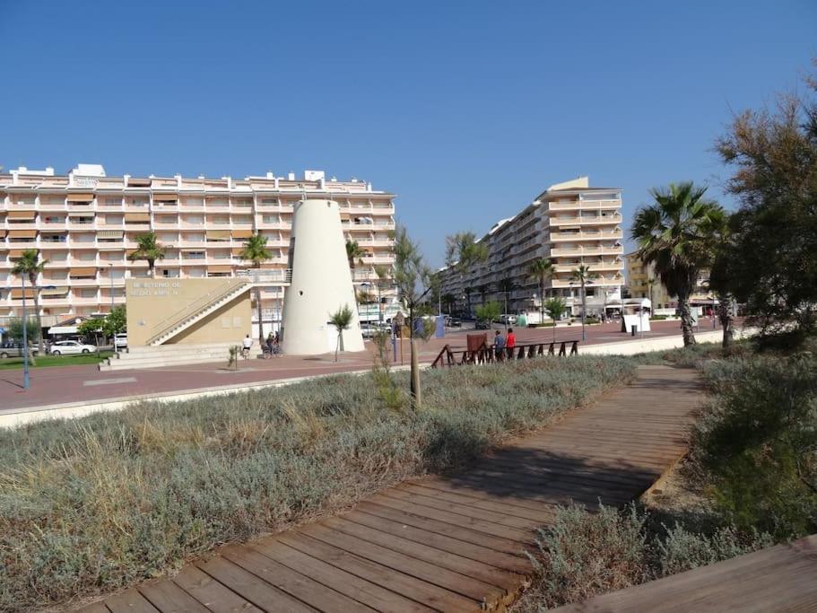 Апартаменты Atico-Duplex En Urb. Penismar En 1ª Linea De Playa Пеньискола Экстерьер фото